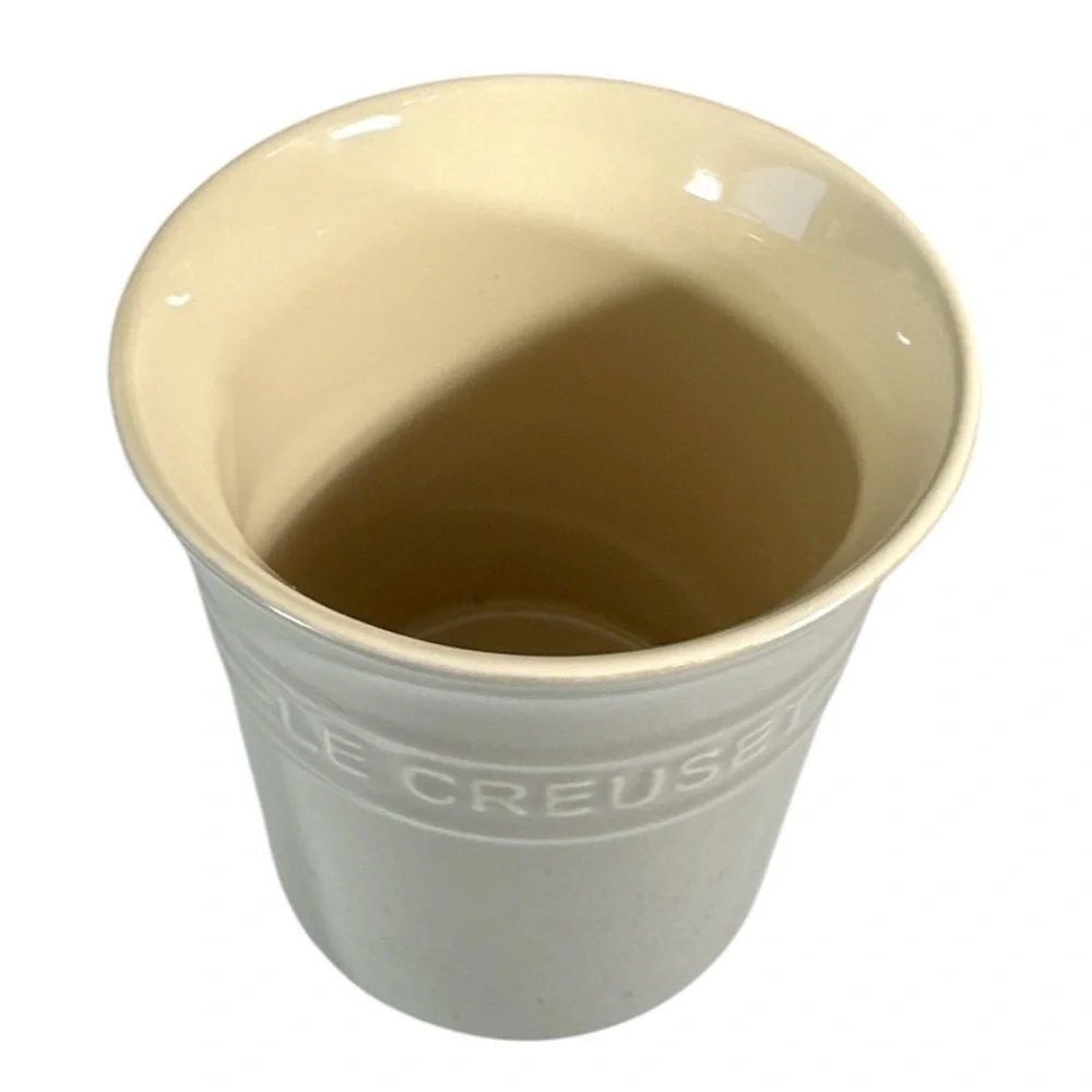 Le Creuset Grey Stoneware Utensil Crock
